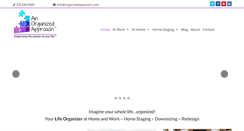 Desktop Screenshot of organizedapproach.com